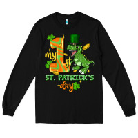Black my first st. patricks day Long Sleeve Tee - FaDigitalArtStudio