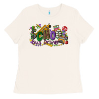 Bone school bus driver mardi gras Ladies Tee - CowGirlArtShop