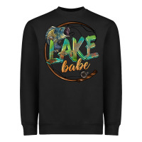 Black lake babe Heavyweight Sweatshirt - BarkalooDesign