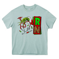 Arona Christmas Character  Nurse Heavy Core Tee - NancyCooperArtShop