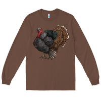 Chestnut gobble Long Sleeve Tee - RanaPortraitStore
