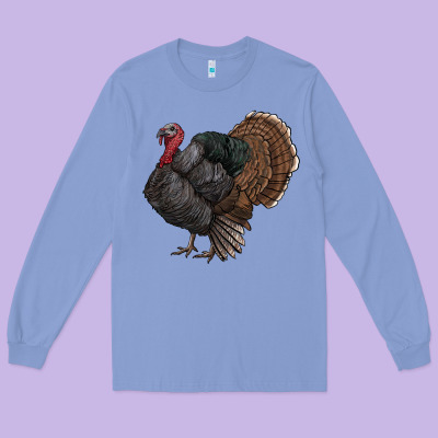 Gobble Long Sleeve Tee Designed By Ranaportraitstore