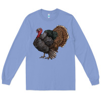 Colony Blue gobble Long Sleeve Tee - RanaPortraitStore