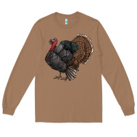 Toasted Coconut gobble Long Sleeve Tee - RanaPortraitStore