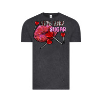 Vintage Black lips like sugar olivia Vintage Tee - OliviaCreatesArt
