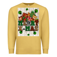 Antique Gold merry xmas Premium Sweatshirt - AdoDesignShop
