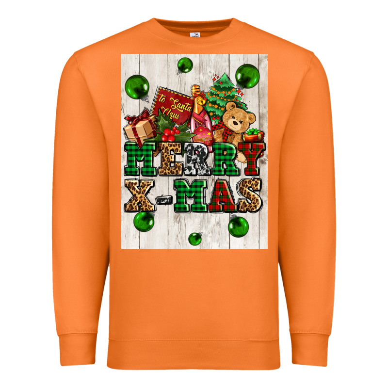 Merry Xmas Premium Sweatshirt by AdoDesignShop | Teevron