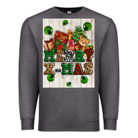 Charcoal Heather merry xmas Premium Sweatshirt - AdoDesignShop