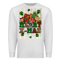 Oatmeal Heather merry xmas Premium Sweatshirt - AdoDesignShop