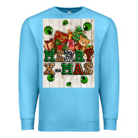 Ocean Blue merry xmas Premium Sweatshirt - AdoDesignShop
