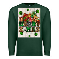 Sports Green merry xmas Premium Sweatshirt - AdoDesignShop