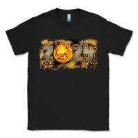Black 2024 new year Classic Tee - CowGirlArtShop