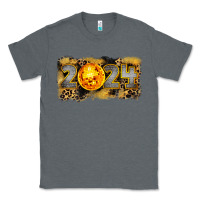 Charcoal Heather 2024 new year Classic Tee - CowGirlArtShop