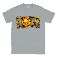 Heather Grey 2024 new year Classic Tee - CowGirlArtShop