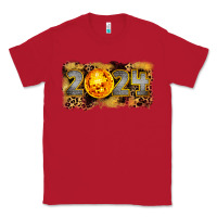 Red 2024 new year Classic Tee - CowGirlArtShop