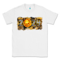 White 2024 new year Classic Tee - CowGirlArtShop