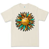 Bone Softball Sunflower Premium Tee - Jasminsmagicworld