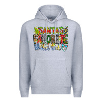 Heather Grey Santa's Favorite Rad Tech Premium Hoodie - CowhideDigitalArt