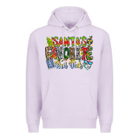 Lilac Santa's Favorite Rad Tech Premium Hoodie - CowhideDigitalArt