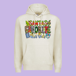 Santa's Favorite Rad Tech Premium Hoodie Designed By Cowhidedigitalart