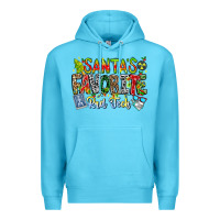 Ocean Blue Santa's Favorite Rad Tech Premium Hoodie - CowhideDigitalArt
