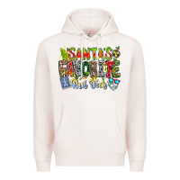 Pale Pink Santa's Favorite Rad Tech Premium Hoodie - CowhideDigitalArt