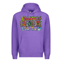 Purple Santa's Favorite Rad Tech Premium Hoodie - CowhideDigitalArt