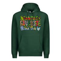 Sports Green Santa's Favorite Rad Tech Premium Hoodie - CowhideDigitalArt