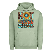Pigment Oil Green hot mess express Urban Hoodie - JahusDesignShop