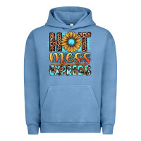 Pigment Pebble Blue hot mess express Urban Hoodie - JahusDesignShop