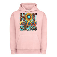 Pigment Salmon hot mess express Urban Hoodie - JahusDesignShop