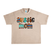 French Oak Aussie mom Urban Heavy Tee - CowCowDesign
