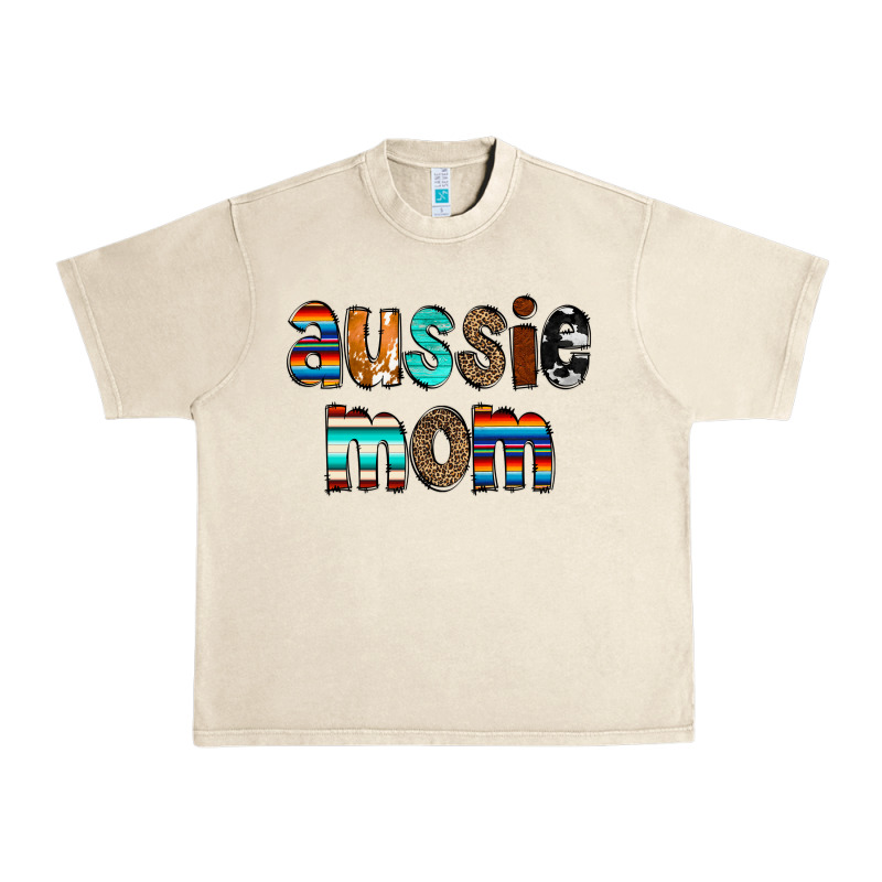 Aussie Mom Urban Heavy Tee by CowCowDesign | Teevron