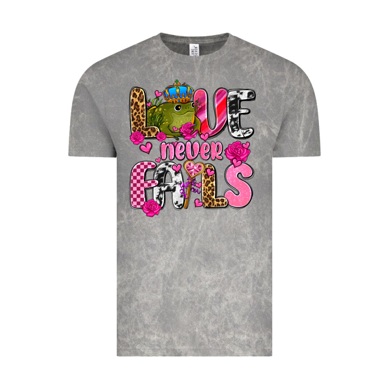 Love Never Fails With Prince Frog  Olivia Vintage Tee by OliviaCreatesArt | Teevron