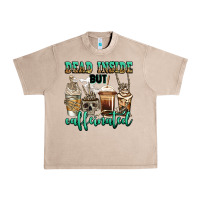 French Oak dead inside but caffeinated skeleton coffee cups Urban Heavy Tee - Jasminsmagicworld