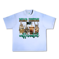 Grape Ice dead inside but caffeinated skeleton coffee cups Urban Heavy Tee - Jasminsmagicworld