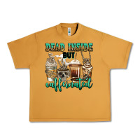 Peanut Butter dead inside but caffeinated skeleton coffee cups Urban Heavy Tee - Jasminsmagicworld