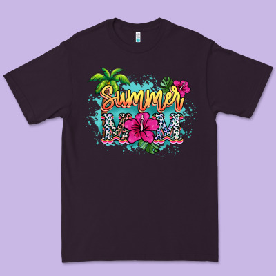 Summer Mom Premium Tee Designed By Howdyjamesfarm