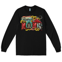 Black Ranch mama Motthaer's Day Long Sleeve Tee - FaDigitalArtStudio