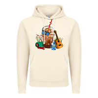 Vintage Artic Camping Frappe Coffee Vintage Hoodie - FaDigitalArtStudio