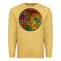 Antique Gold Juneteenth car coaster Premium Sweatshirt - AdoDesignShop