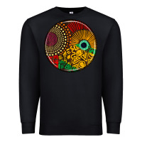 Black Juneteenth car coaster Premium Sweatshirt - AdoDesignShop