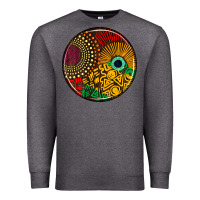 Charcoal Heather Juneteenth car coaster Premium Sweatshirt - AdoDesignShop