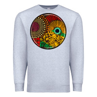 Heather Grey Juneteenth car coaster Premium Sweatshirt - AdoDesignShop