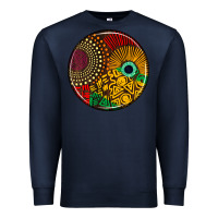 Navy Juneteenth car coaster Premium Sweatshirt - AdoDesignShop