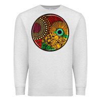 Oatmeal Heather Juneteenth car coaster Premium Sweatshirt - AdoDesignShop