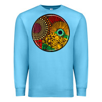 Ocean Blue Juneteenth car coaster Premium Sweatshirt - AdoDesignShop
