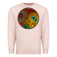 Pale Pink Juneteenth car coaster Premium Sweatshirt - AdoDesignShop
