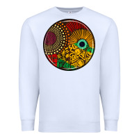 White Juneteenth car coaster Premium Sweatshirt - AdoDesignShop