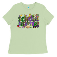School Secretary Mardi Gras Ladies Tee | Teevron